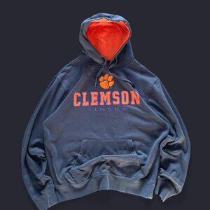 Clemson Tigers grey and orange hoodie